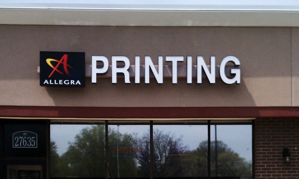 Allegra Printing Top Michigan Sign Company Signarama Troy