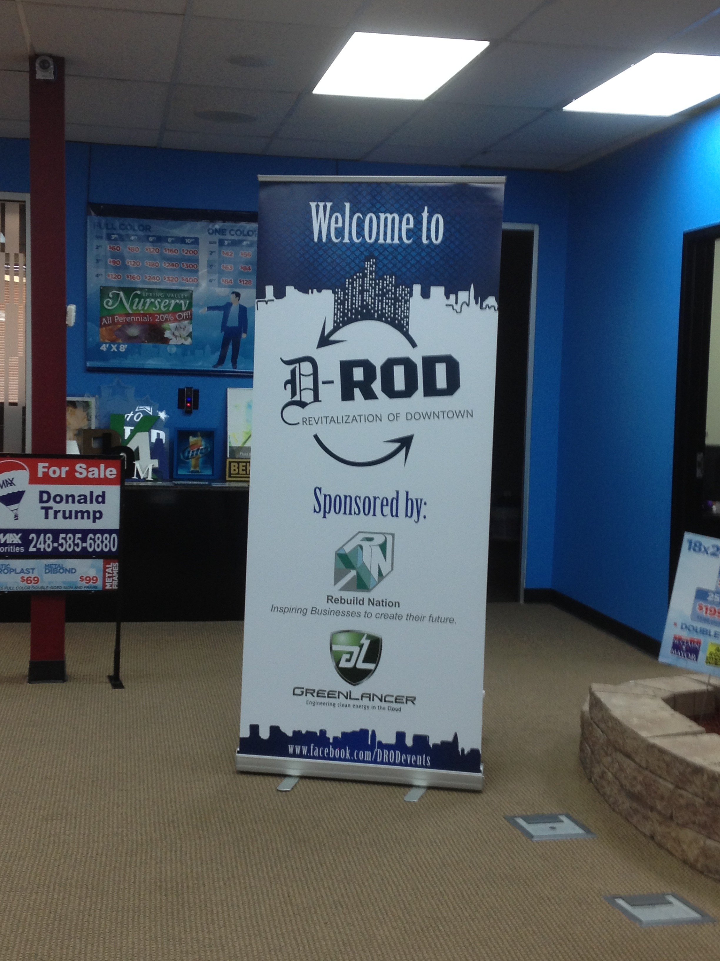 Pop-Up Banners from Signarama Troy