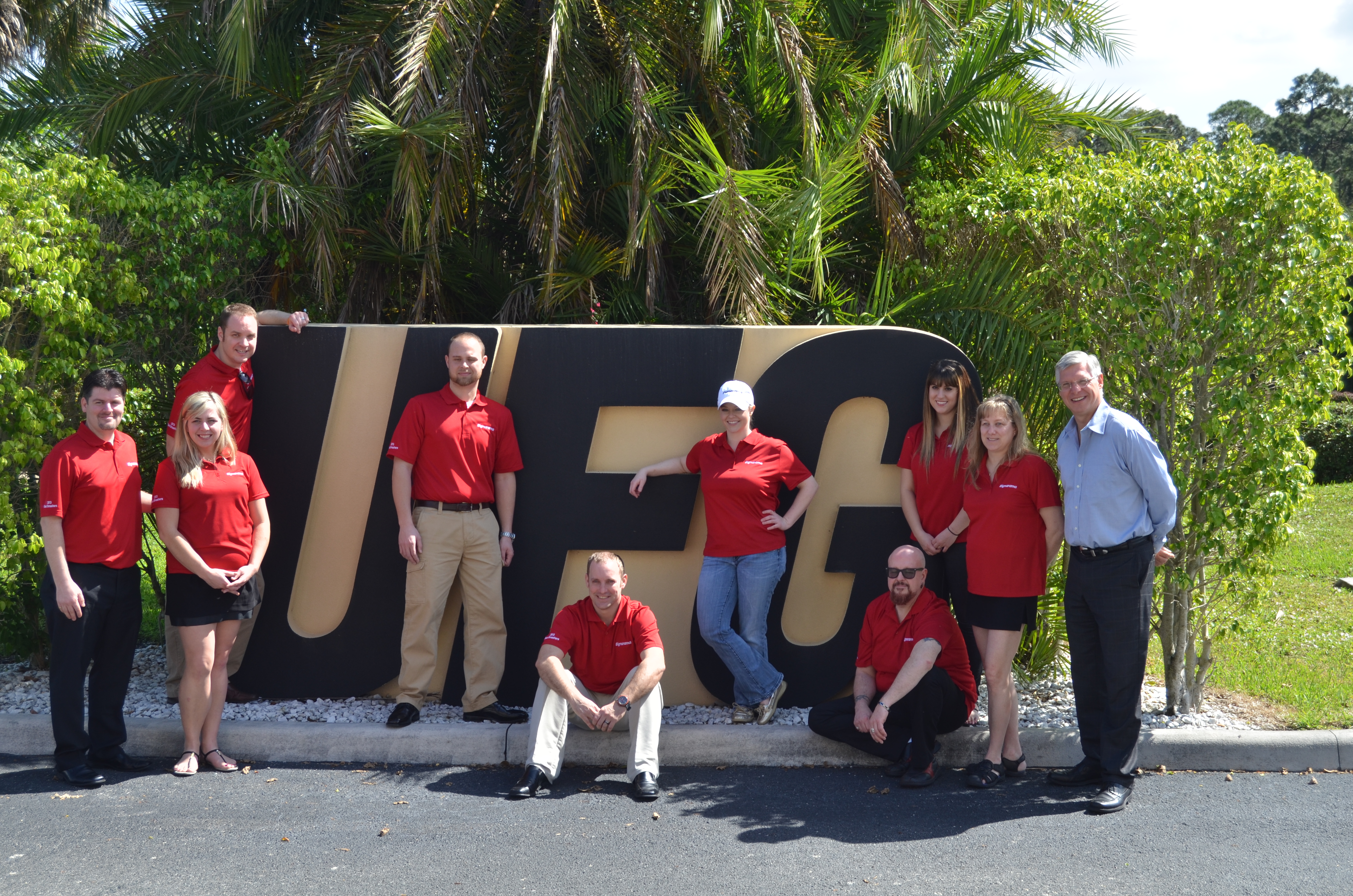 Signarama Troy visits the United Franchise Group World Headquarters