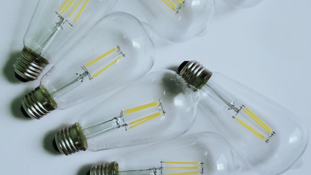 Clear lightbulbs