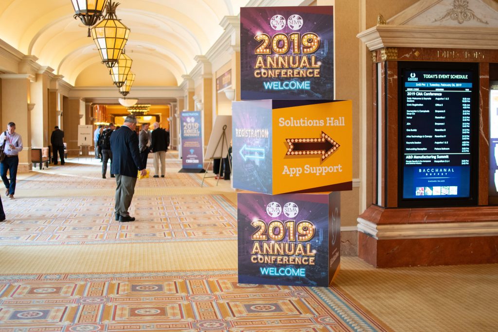 Hallway signage