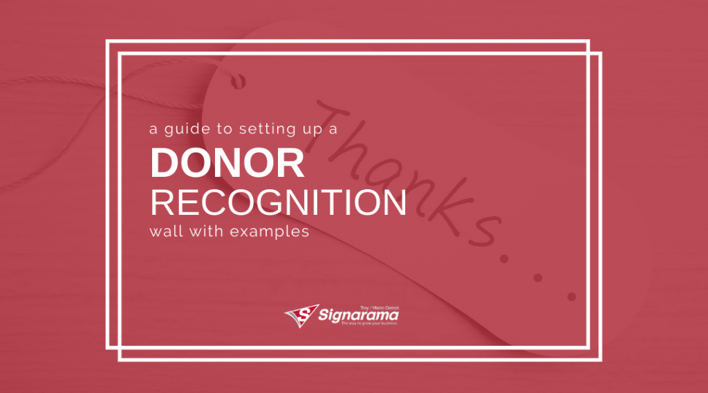 Featured image for "A Guide To Setting Up A Donor Recognition Wall With Examples" blog post