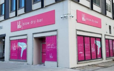 Blo Dry Bar Building Signs -Dimensional 3D Letters - Detroit, MI