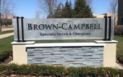 Brown-Campbell Sign - Monument and Cabinet Sign - Shelby Township, MI