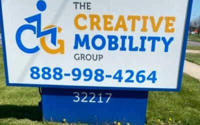 Creative Mobility Group Sign - Monument Street View - Madison Heights, MI