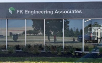 FK Engineering Sign - Dimensional Letters Front - Madison Heights, MI