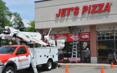 Jet's Pizza Sign - Branding Services, Channel Letters - Shelby Township, MI