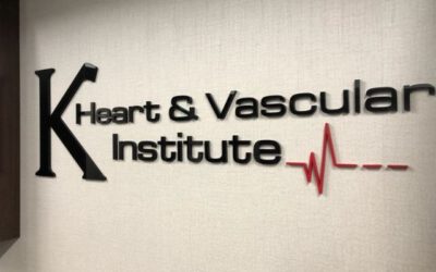 K Heart & Vascular Institute Sign - Lobby Sign Front Side - Sterling Heights, MI