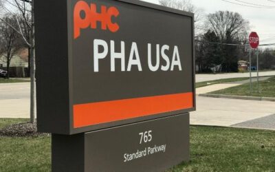 PHA USA Sign - Monument - Auburn Hills, MI