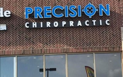 Precision Chiropractic Sign - Channel Letters Front View - Rochester, MI