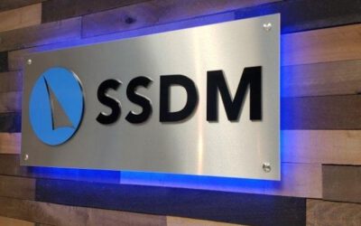 SSDM Sign - Lobby Sign Front Right View - Troy, MI