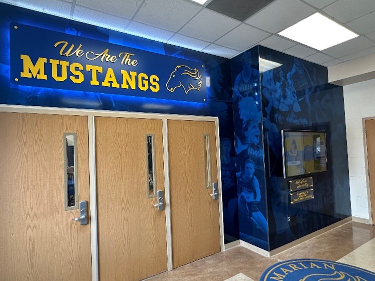 wall murals School pride