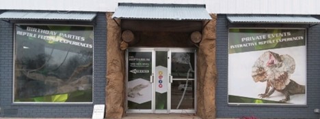 Example of storefront graphics