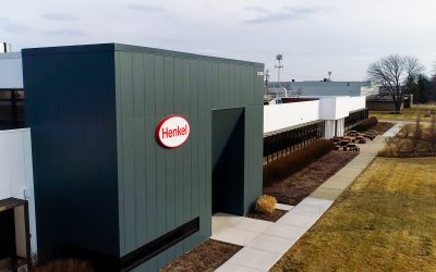 Exterior building shot of Henkel in Madison Heights, MI