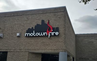 Exterior picture of Motown Fire in Chesterfield, MI.