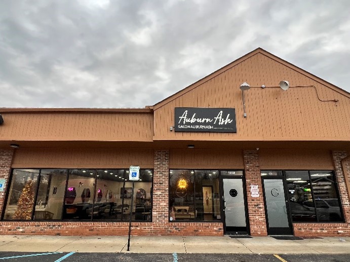 Auburn Ash building sign installation in Rochester Hills. MI