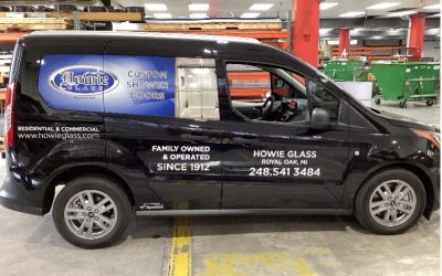 Howie Glass truck and signage