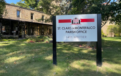 St Clare Directional Sign