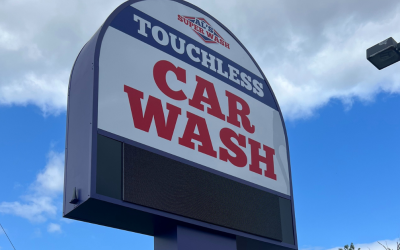 Al's Super Wash Sign