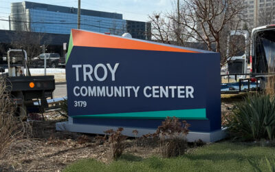 City of Troy Monument Sign