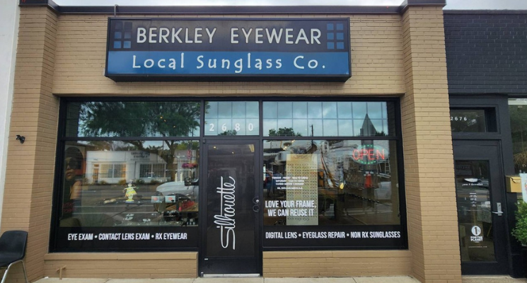 Berkley Eyewear Window Graphics