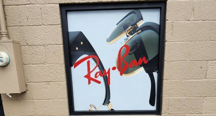 Berkley Eyewear Window Graphics