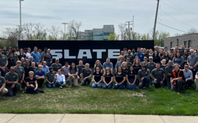 Slate automotive signage
