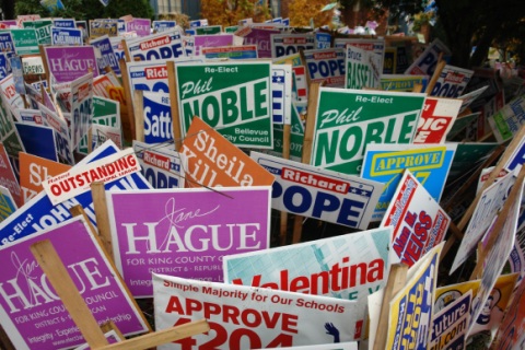 Recycle your Michigan Political Signs for FREE!