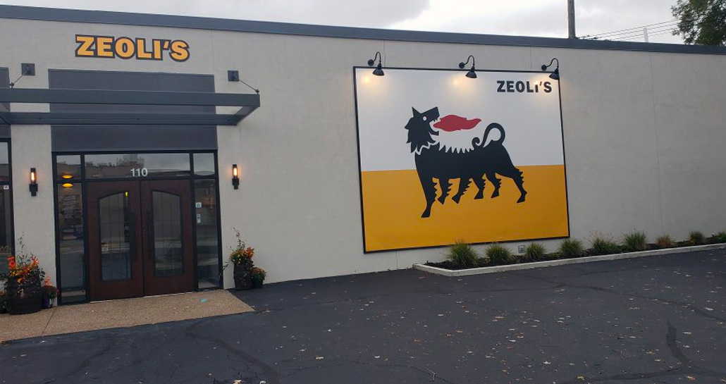 Zeoli's Building Wall Sign