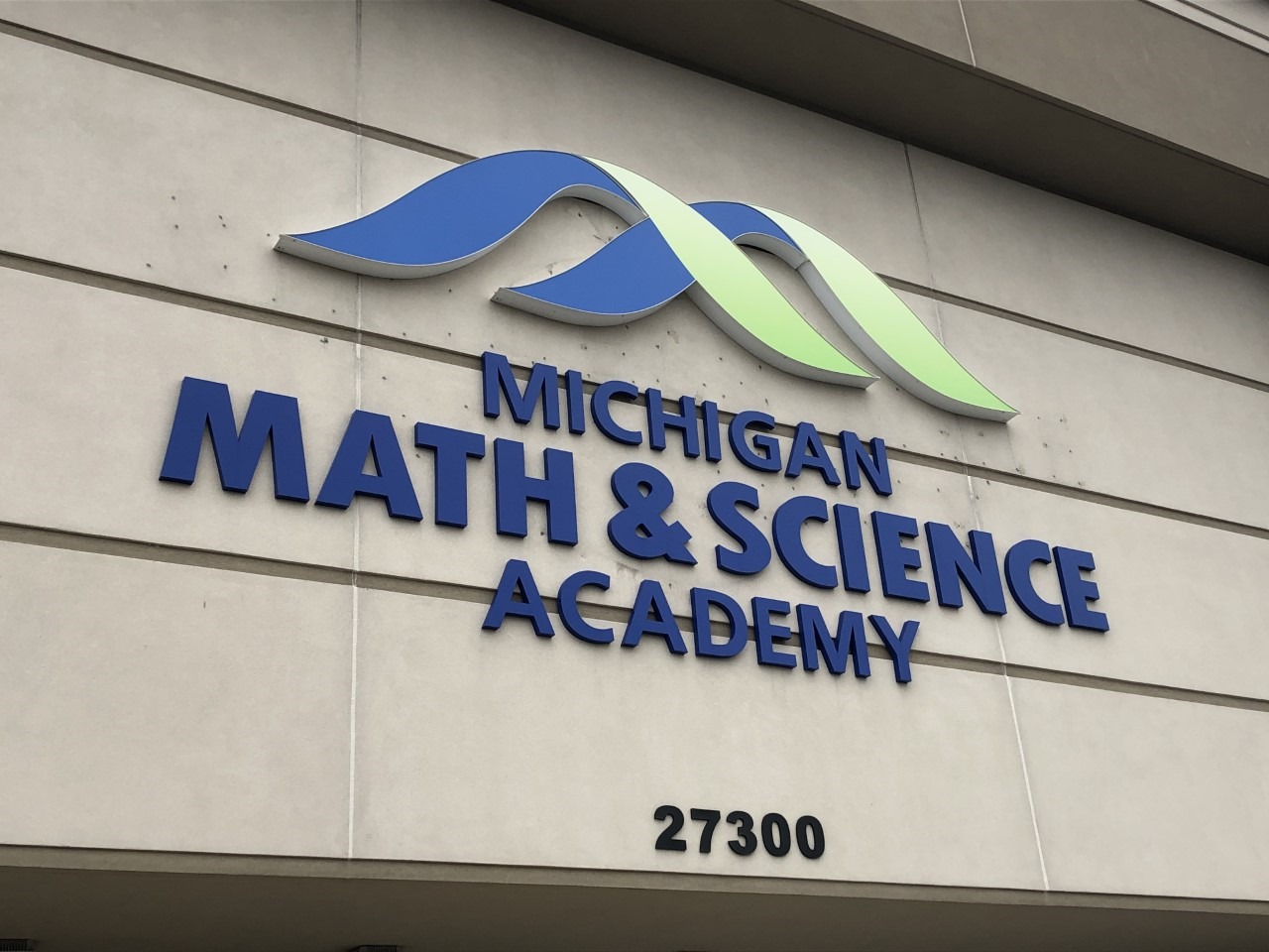 Michigan Math & Science Academy Dimensional Letters Warren, MI