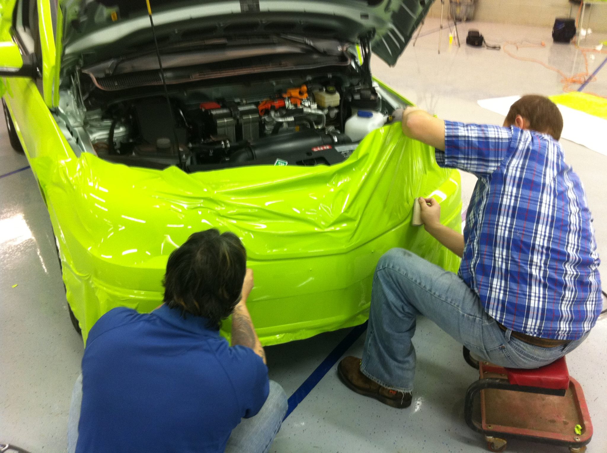 Mercedes Benz Wrap - Vehicle Color Change Wrap, Wrapping Front - Novi, MI
