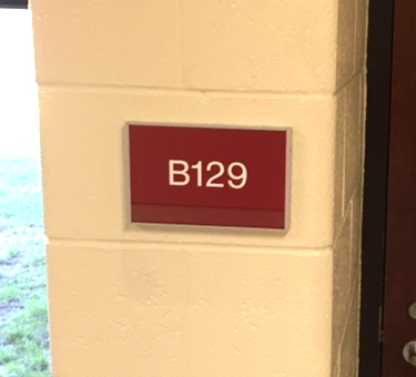 Barton Malow/Roseville High School - ADA and Wayfinding Signs Room Number - Roseville, MI