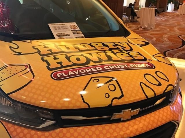 Hungry Howies Wrap - Vehicle Wrap Over Hood - Madison Heights, MI