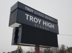 LED Message Center - Troy High School - Troy, MI