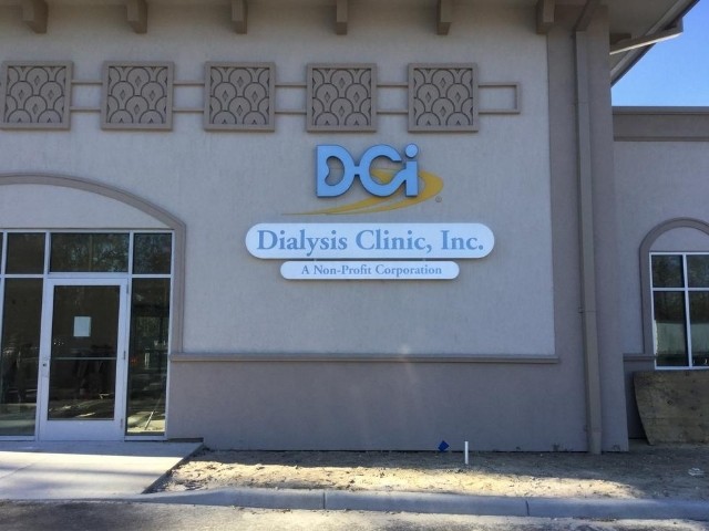 DCI Dialysis Sign - Channel Letters and Capsule - Gainesville, FL