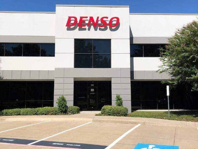 Denso Sign - Channel Letters Front Building - Plano , TX