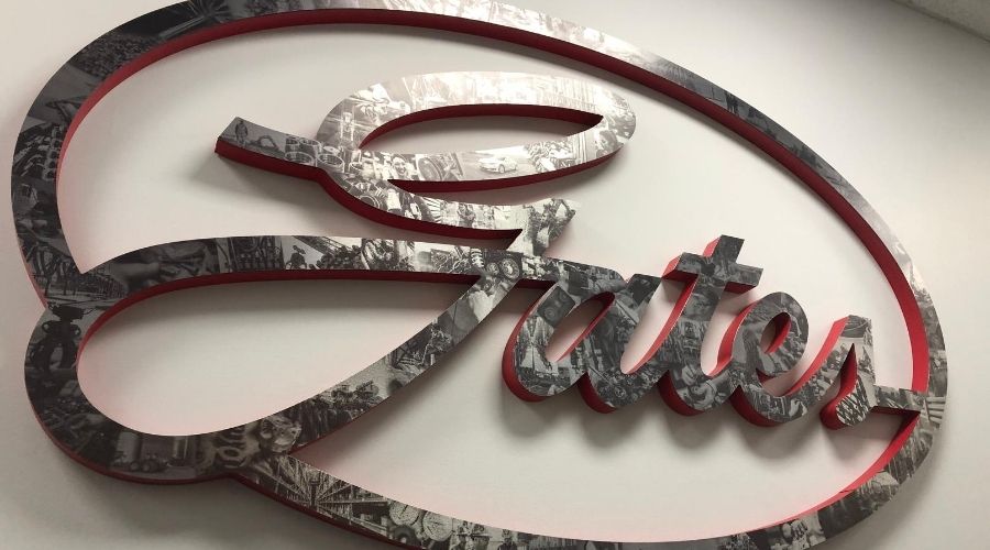 Gates Sign - Interior Dimensional Letters, Front Close Up - Rochester Hills, MI
