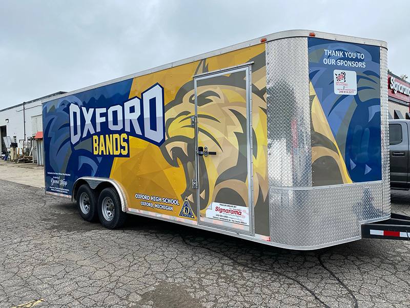 Oxford Marching Band Trailer
