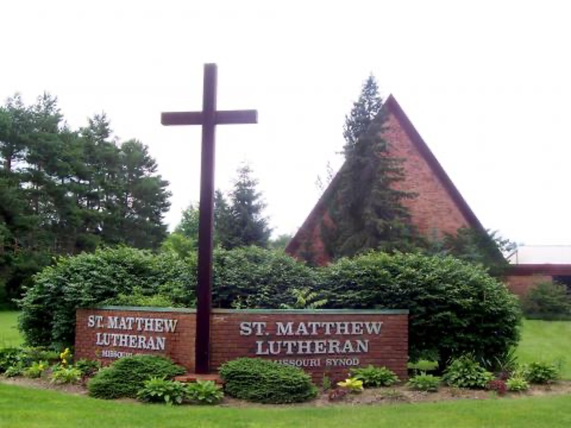 St Matthew's Church Signage