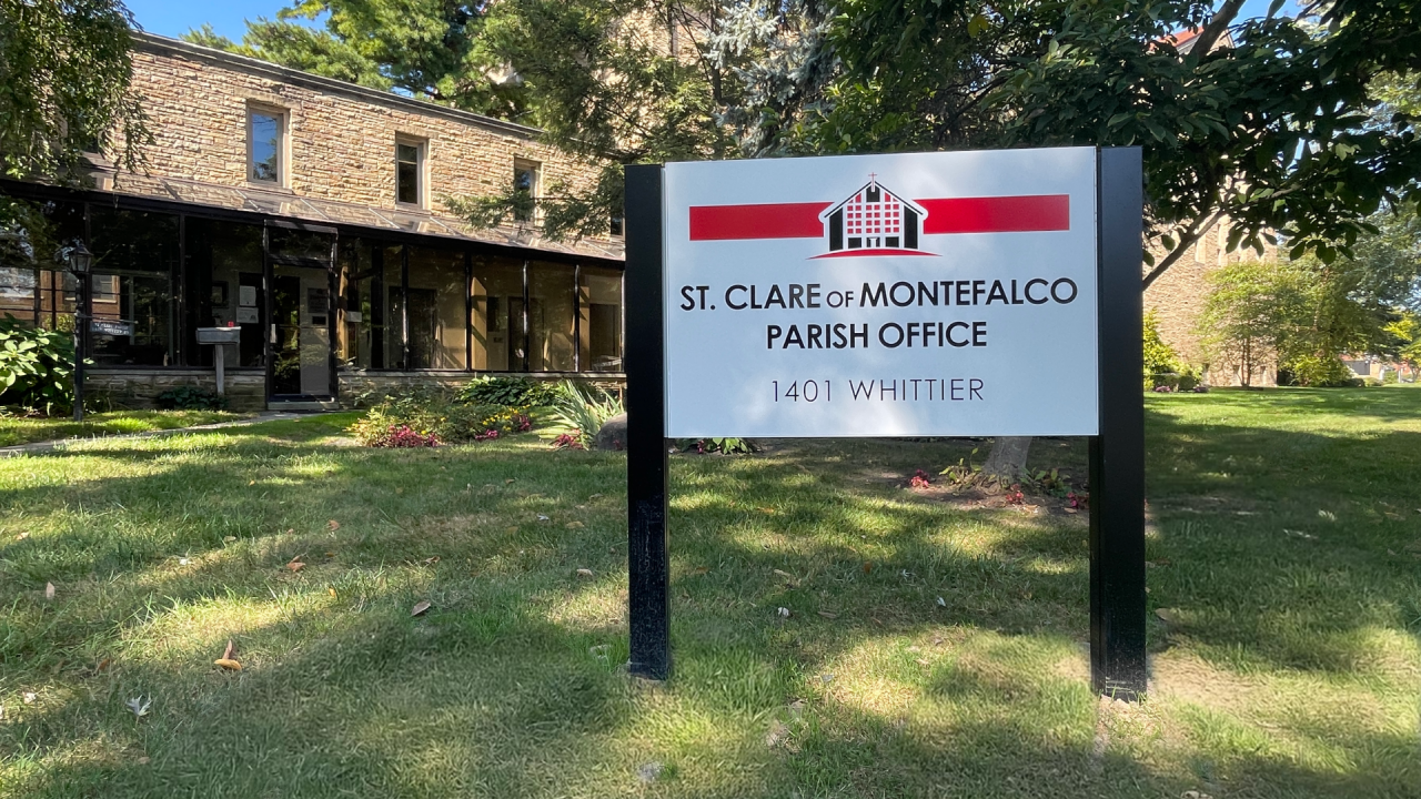 St Clare Directional Sign